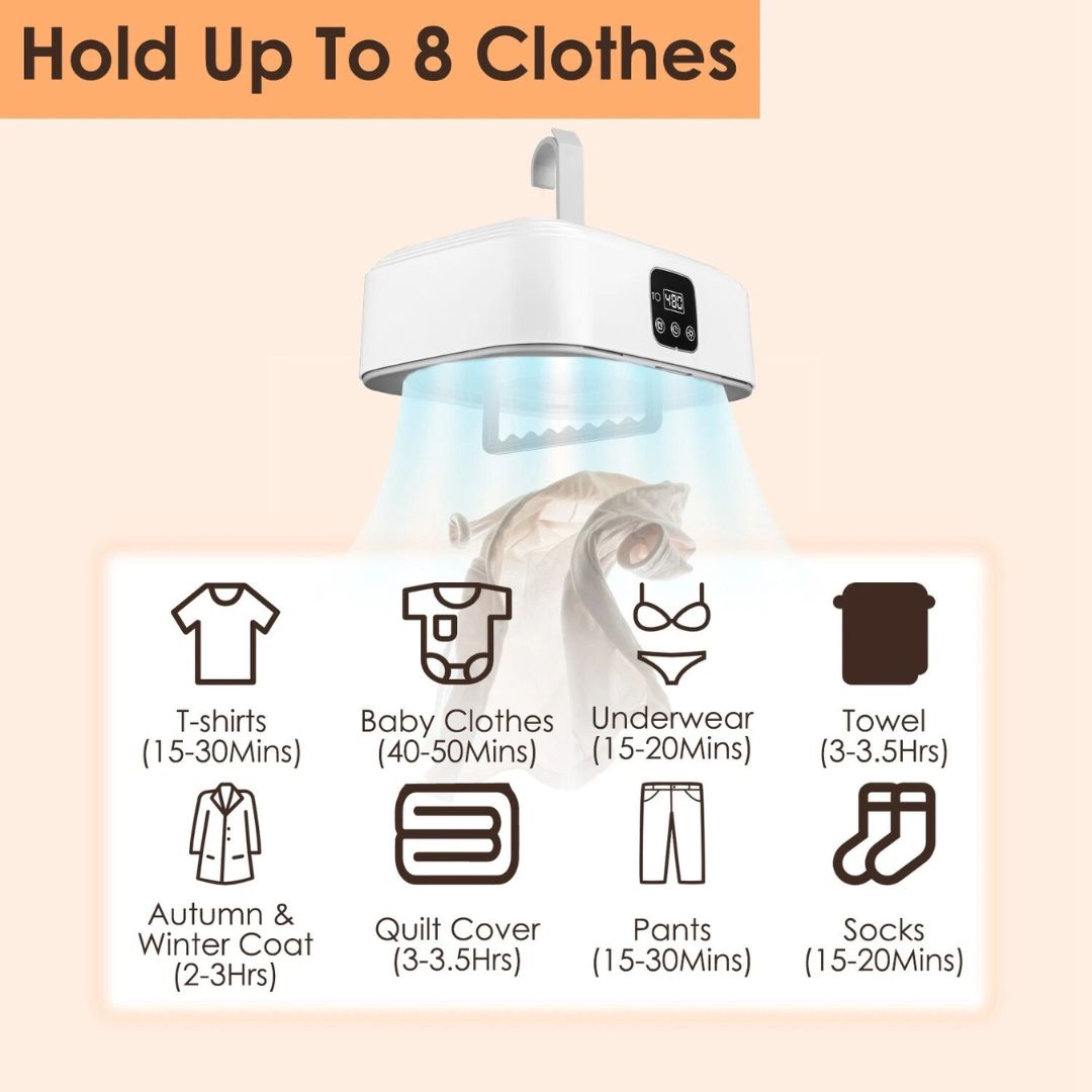 مجفف DENX الذكي لتجفيف الملابس سريعاً – Rawiq DENX Smart Quick Dry Clothes Dryer