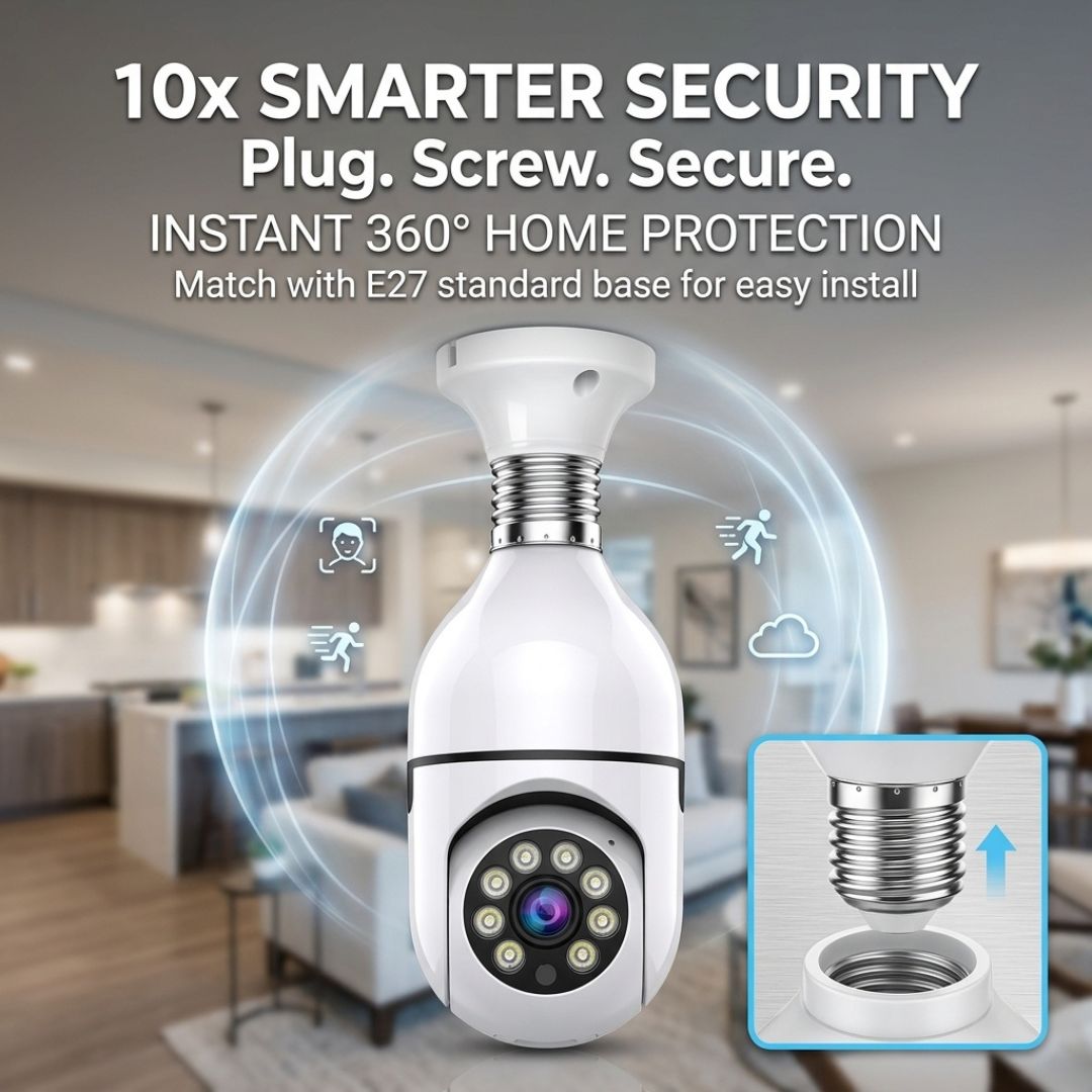 كاميرا رائق الذكية للمراقبة بزاوية 360 – Rawiq Smart 360 Degree Panoramic Camera