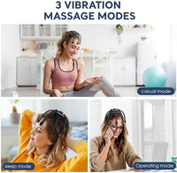 جهاز مساج للرأس بـ 8 نقاط اهتزاز - Rawiq 8-Point Head Massager