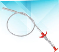 طريقة إزالة الشعر والرواسب من المصارف باستخدام أداة رائق