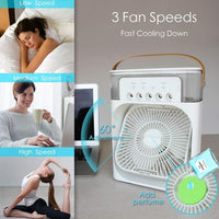 مروحة محمولة سهلة الحمل للتخييم والسفر - Rawiq Portable Travel Fan