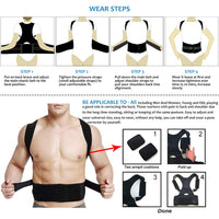 حزام رائق لدعم الكتفين وتعديل القوام - Rawiq Shoulder Support and Posture Belt