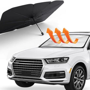 مظلة سيارة أمامية عازلة للحرارة – Car Front Windshield Umbrella Heat Shield Rawiq