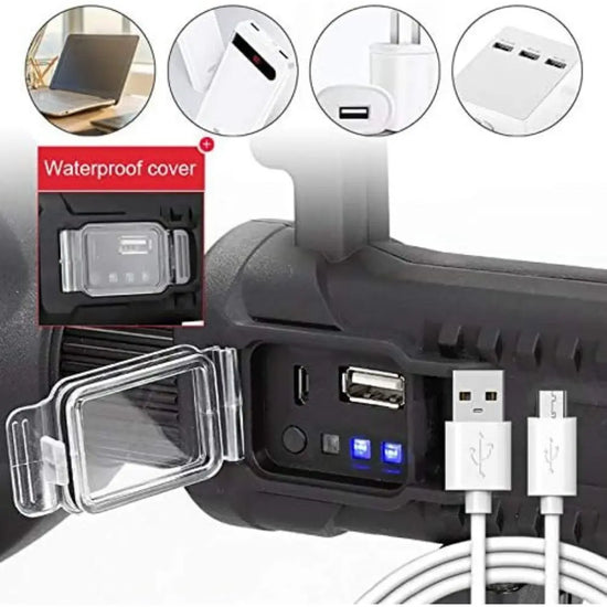 تقنية مقاومة الماء بمعيار IPX6 في مصباح الرأس من Rawiq، أداء ممتاز تحت المطر.