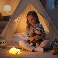 مصباح مكتب بتصميم كسلان عصري من رائق - Rawiq Modern Sloth Desk Lamp for Bedroom