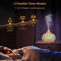جهاز تعطير وترطيب الجو من رائق لغرف النوم والمكاتب - Rawiq Air Humidifier and Fragrance Diffuser for Office